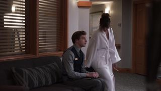 Ana de Armas - The Night Clerk (2020) Censored celebs scenes