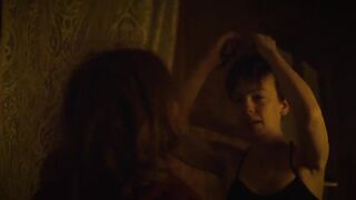 Brittany Allen - What Keeps You Alive (2018) Censored celebs scenes