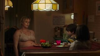 Charlize Theron - Tully (2018) Censored nude scene