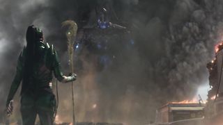 Elizabeth Banks, Naomi Scott - Power Rangers (2017) Сut celebs scenes