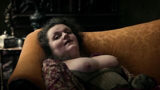 Leah Shine - Outlander s05e10 (2020) Censorship nude scene