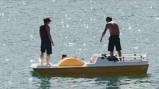 Lou de Laage - L'attesa (2015) Censored erotic scene