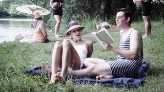 Pavla Dostalova, Klara Bednarikova - Na konci zari (2015) Censored celebs scenes