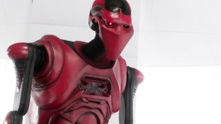 Sarah Butler - Moontrap Target Earth (2017) Censorship naked video