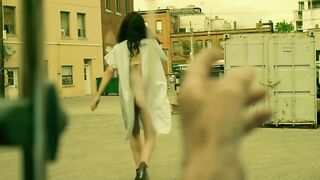 Tommie-Amber Pirie - The Go-Getters (2018) Censored nude scene