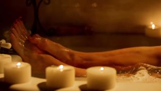 Amanda Barton, Tonya Kay – Amityville Terror (2016) celebs topless scene