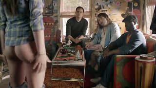 Chasty Ballesteros, Caley Dimmock, Karyn Halpin, Jasmine Mooney - The Movie Out Here (2012) celeb hot scene