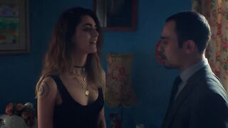 Miriam Leone - L'amore a domicilio (2019) celeb topless scenes