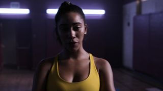 Willa Fitzgerald, Marlo Kelly, Herizen F. Guardiola - Dare Me s01e06 (2019) celebrity hot movie scene