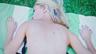 Alex Essoe, Anita Briem, Dominique Jane - The Drone (2019) celebrity hot movie scene