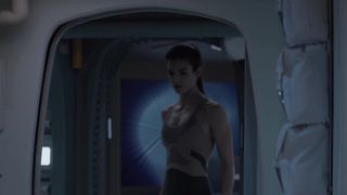 Clara Lago - Orbita 9 (2017) celebrity hot movie scene