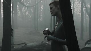 Amanda Collin - Raised by Wolves s01e04 (2020) sexy topless scenes