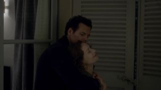 Isabelle Huppert, and other - Elle (2016) celebrity hot movie scene