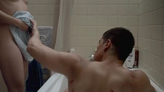 Claire Ganaye - Le vol des cigognes (2015) actress sexy scene