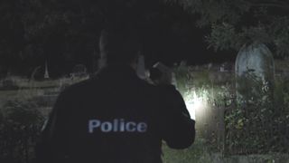 Daniella Farinacci, Hannah Monson - Glitch s01 (2015) celebrity sexy video