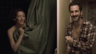 Paula Morgan - Closet Monster (2015) celeb topless scenes