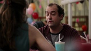 Amanda Peet naked - Togetherness_s01e02 (2015) topless scene