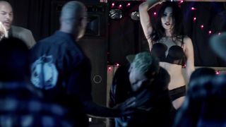 Chasty Ballesteros nude - The_Night_Crew (2015) Topless Strip Scene