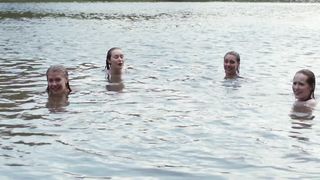 Alycia Debnam-Carey , Adelaide Kane, Katie Garfield - The Devil's Hand (2014) celebrity sexy video