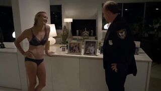 Yvonne Strahovski - Louie s04e02 (2014) celebrity topless scenes