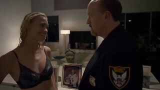 Yvonne Strahovski - Louie s04e02 (2014) celebrity topless scenes