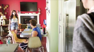 Ashley Rickards sexy -_Behaving_Badly (2014) Hot Scene