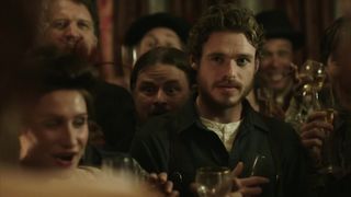 Conor Leslie - Klondike s01e01 (2014) celeb hot movie scene