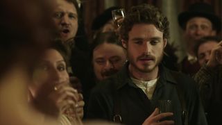 Conor Leslie - Klondike s01e01 (2014) celeb hot movie scene