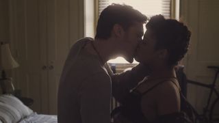 Tessa Thompson - Dear White People (2014) actress topless scenes